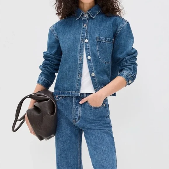 Parke Denim Long Sleeve Jacket - Picture 1 of 4